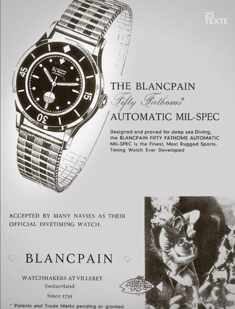 Blancpain Milspec Ad