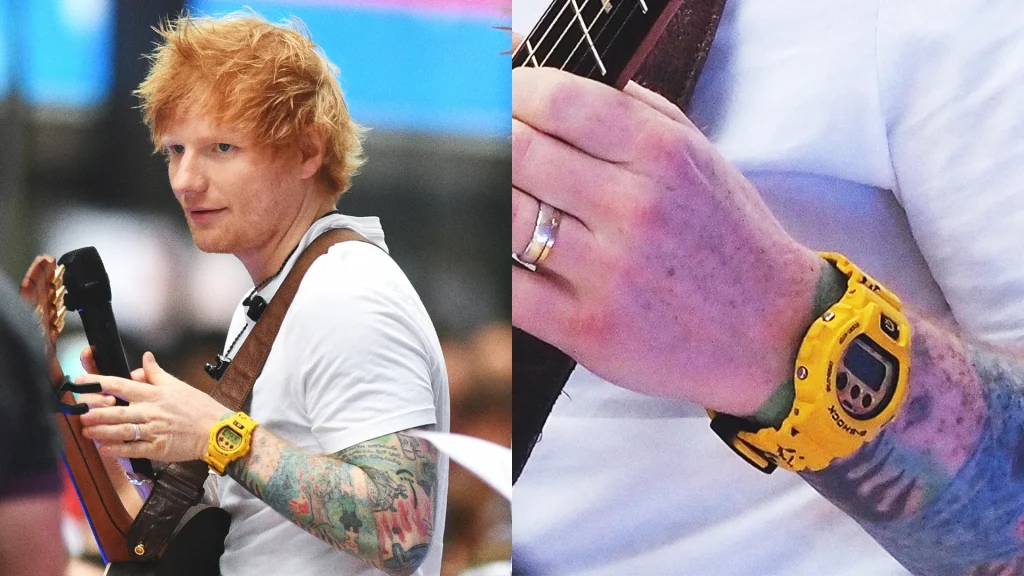 3- اد شرن ED Sheeran » کاسیو جی شاک CASIO G-SHOCK DW-6900