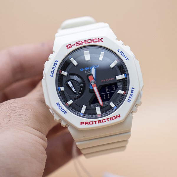 خرید ساعت مچی کاسیو جی شاک مدل GMA-S2100WT-7A1DR ا Casio G-Shock GMA-S2100WT-7A1DR Analog-digital Watch