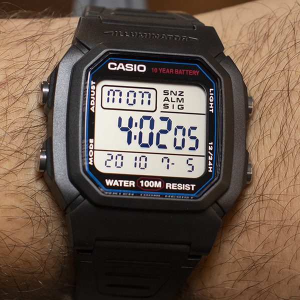 خرید ساعت مچی مردانه و زنانه کاسیو مدل CASIO-W-800H-1AV