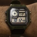 خرید ساعت مچی کاسیو مدل CASIO-AE-1200WHB-3B