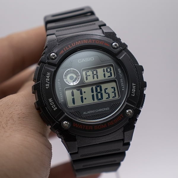 قیمت و خرید ساعت مچی مردانه کاسیو مدل CASIO-W-216H-1AV