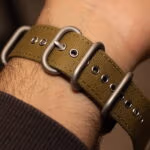 قیمت و خرید بند برزنت ناتو ساعت جی شاک مناسب برای GA-2100 , DW-5600
