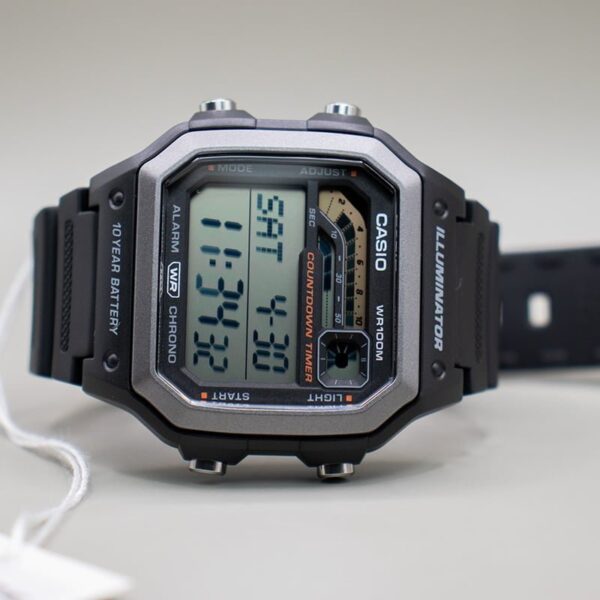 قیمت و خرید ساعت کاسیو المینیتور CASIO ILLUMINATOR WS-1600H-1AV