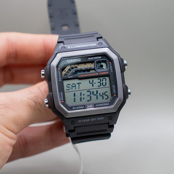 قیمت و خرید ساعت کاسیو المینیتور CASIO ILLUMINATOR WS-1600H-1AV