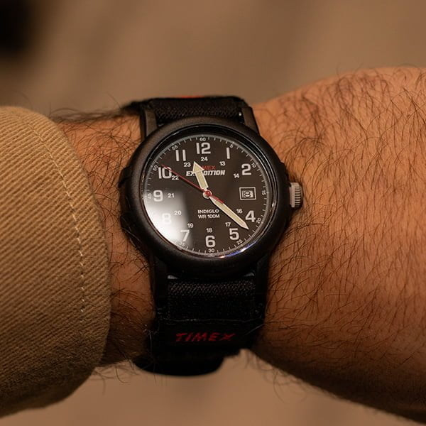 قیمت و خرید ساعت بند برزنت تایمکس Expedition Camper 38mm TIMEX