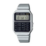 قیمت و خرید ساعت مچی کاسیو ماشین حسابی استیل CASIO CA-500WE