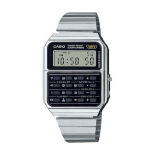 قیمت و خرید ساعت مچی کاسیو ماشین حسابی استیل CASIO CA-500WE