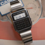 قیمت و خرید ساعت مچی کاسیو ماشین حسابی استیل CASIO CA-500WE
