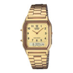 ساعت مچی کاسیو مدل CASIO-AQ-230GA-9BMQ