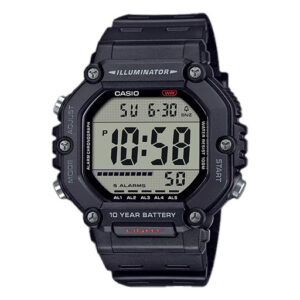 قیمت و خرید ساعت کاسیو دیجیتال CASIO AE-1600H-1AV - ساعت جم