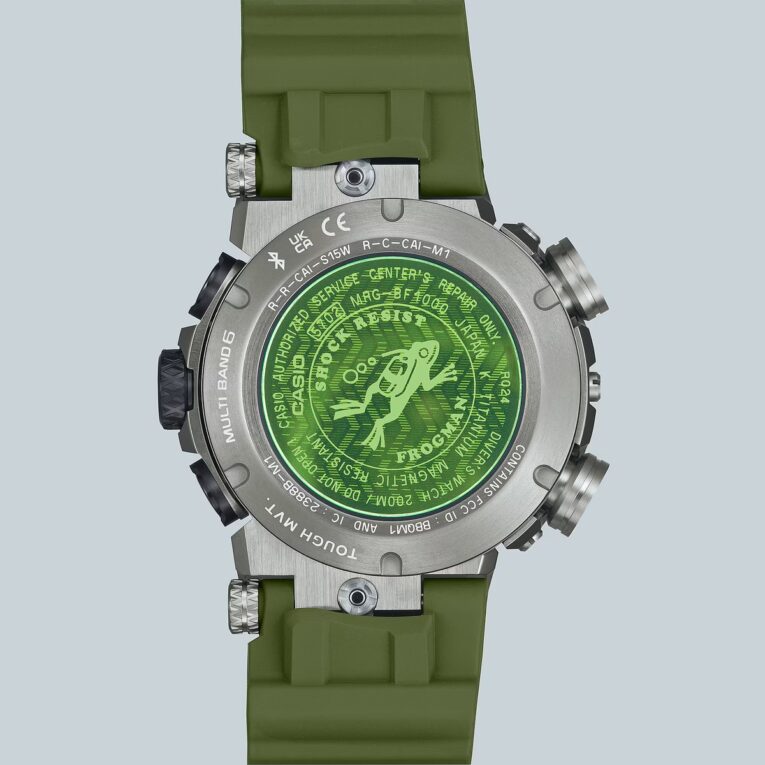 نقد و بررسی جامع ساعت جی شاک Frogman MRG-BF1000RG-3A 3