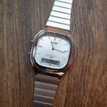 خرید و قیمت ساعت کاسیو AQ-240E-7A | دو زمانه وینتیج | ساعت جَم