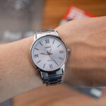 خرید و قیمت ساعت مردانه کاسیو MTP-1303DD-7A | تمام نقره‌ای | ساعت جَم