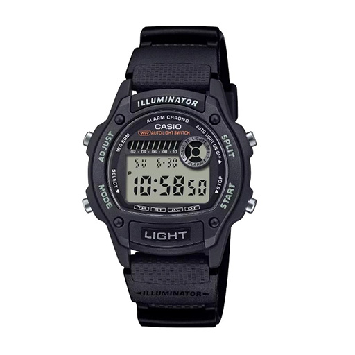 خرید و قیمت ساعت کاسیو W-220H-1A | دارای سنسور Auto Light | ساعت جَم