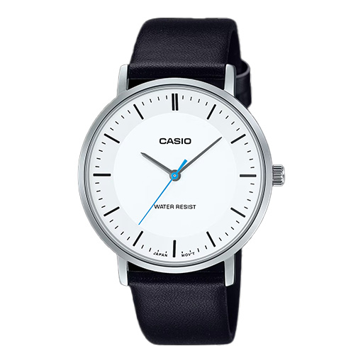 MTP-VT04L-7E ساعت مچی مردانه Casio MTP‑VT04L‑7E | مینیمال بند چرمی