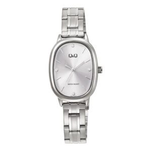 ساعت مچی زنانه کیو اند کیو Q06C-002PY | فلزی دو رنگ طلایی و نقره‌ای